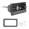 N60R-DC 12V Fused Marine Bilge Pump Switch Panel With LED Indicator Light Manual/Off/Auto 3-Way Toggle Switch