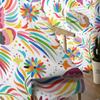 Mexican Embroidery Modern Curtains For Living Room Transparent Tulle Curtains Window Sheer For The Bedroom Accessories Decor