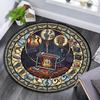 Music Instruments Harmony Round Area Rug Under Office Chairs Bedroom Living Room Home Decor