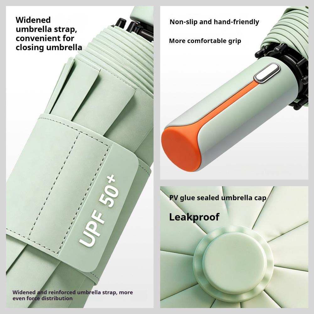 40 Bone Fully Automatic Sunshade Umbrella Folding Umbrella Thickened and Large Anti slip Easy to Open and Fold Umbrella