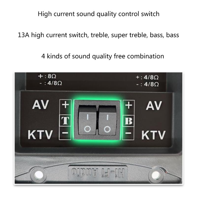 800W 2 Way Hifi Treble Bass Frequency Divider Home Video Sound Stereo Crossover Filters Devices Home Speaker DIY