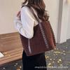 Retro Matte Big Bag Women's New Large-capacity Shoulder Bag Feels Like Commuting Tote Bag To Work