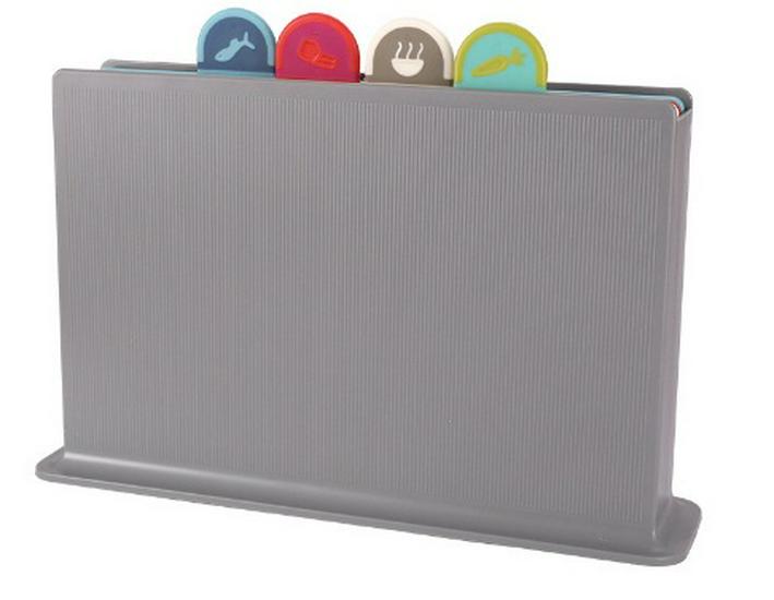 Creative Kitchen Cutting Board Set: Wheat Straw & PP Plastic - Four-Piece Food Classification Boards