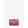 Greenwich Flap Key Case Small   Mk Signature 35s5sgrk4v653 Rosewood