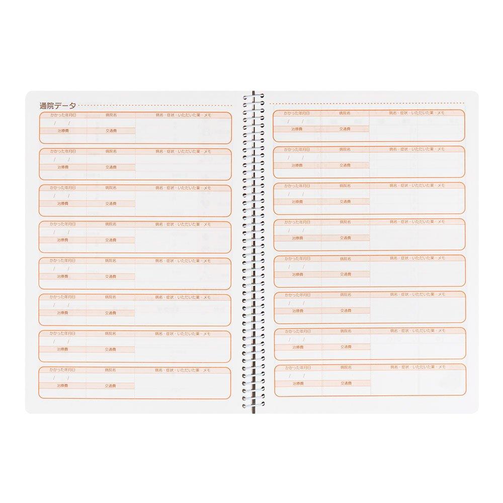 DESIGNPHIL MIDORI Notatnik Dziennik HF Dziennik Opieki nad Dzieckiem A5 26007006