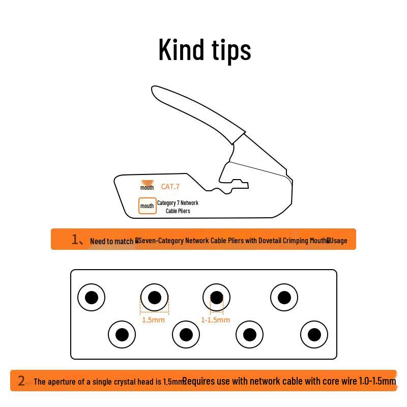 UGREEN Cat7 Shielded RJ45 Ethernet Connector