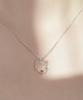 Postlude [Silver] Clear Heart Sparkling Pendant N