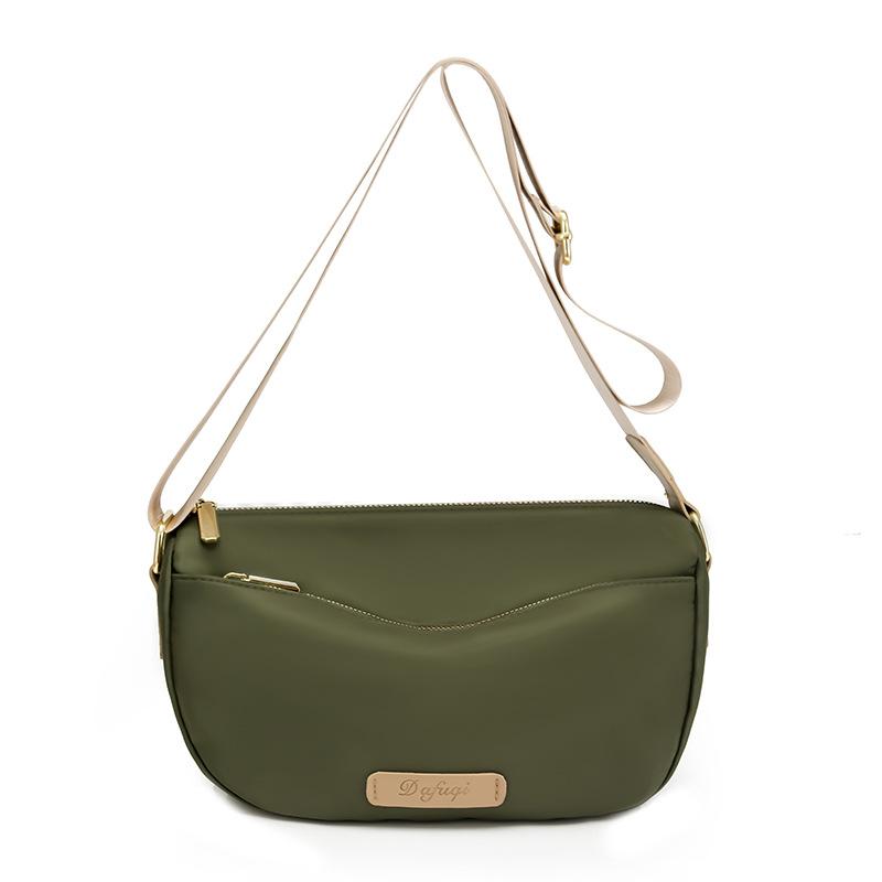 Borsa a Spalla Casual da Donna Tendenza Monocolore Oxford Impermeabile Semplice All Stylish Borsa a Tracolla