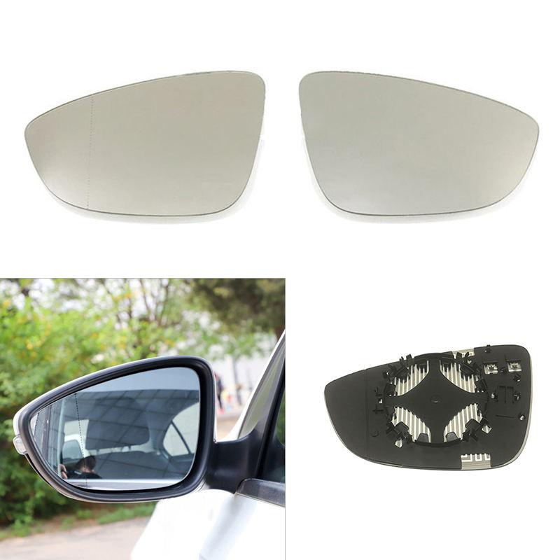 Außenspiegel Glas LINKS Für VW | Asphärisch & Beheizt | Für Jetta, EOS, Passat, Scirocco | Klar & Sicher