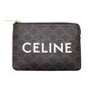 CELINE  10C662CA2.38NO Coin case black Polyurethane mens