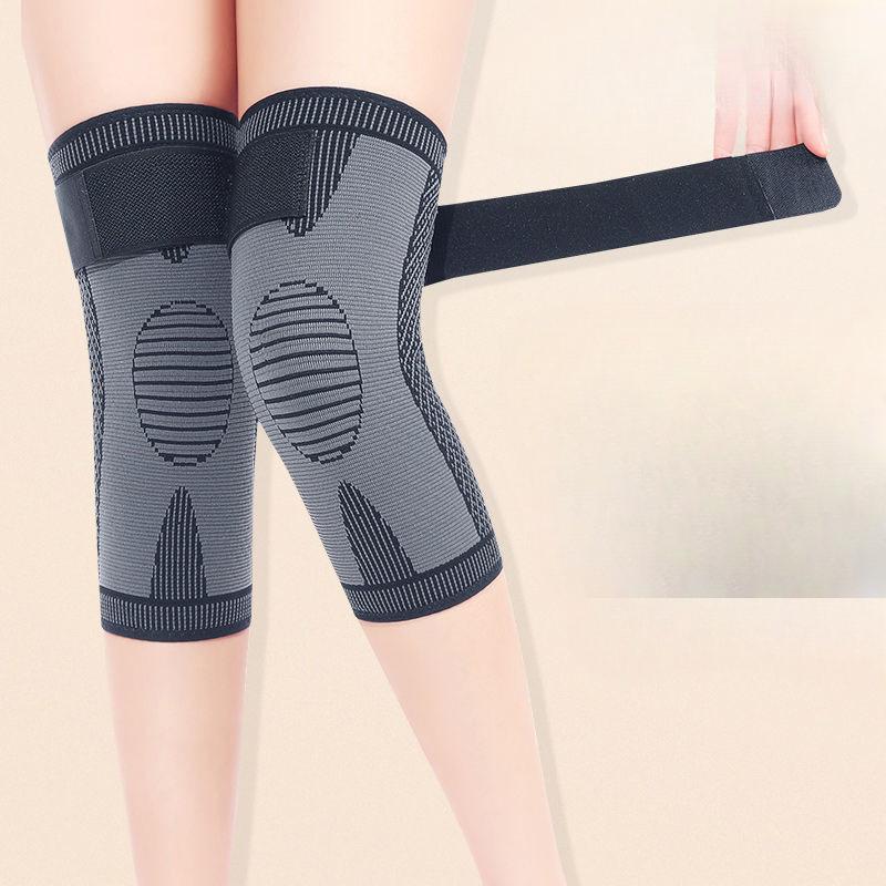 

2 ремня, давление, обогрев, наколенники, теплые старые холодные ноги, горячий компресс мокса, защита от холода и противоскольжение для пожилых людей осенью и зимой. 2 pack