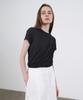 Leuba Balloon Cropped T-Shirt - Black