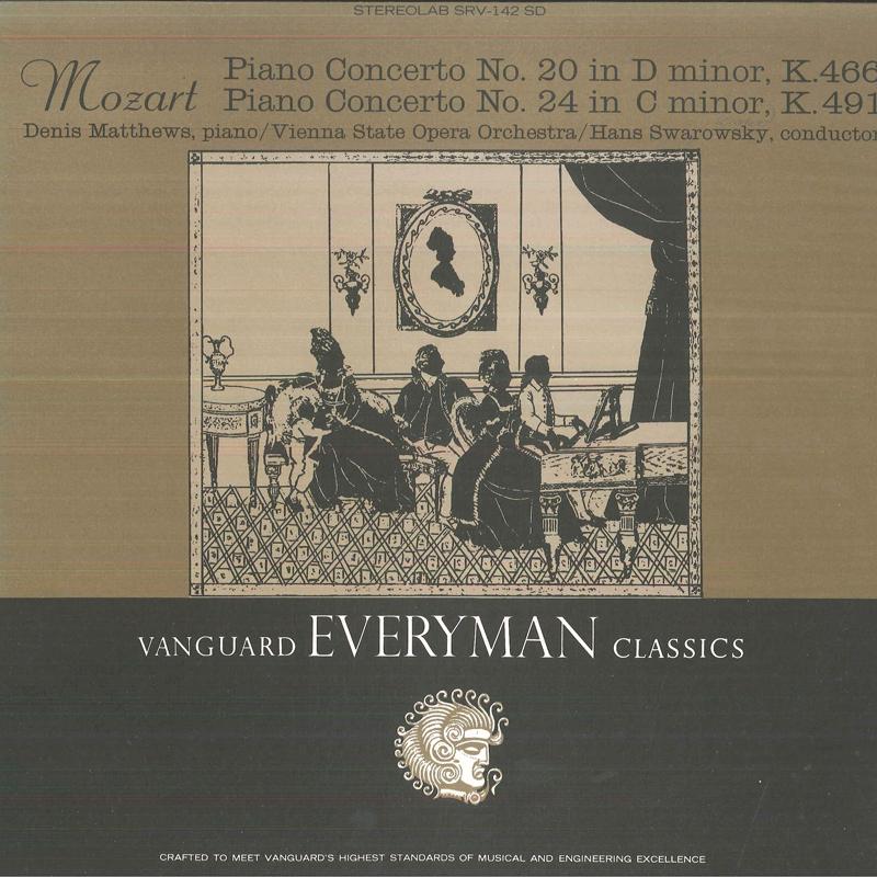 

LP Record DENIS MATTHEWS, HANS SWAROWSKY, VIE - Mozart Piano Concerto No20 In D Min SRV142SD VANGUARD 1964 US Classical Used