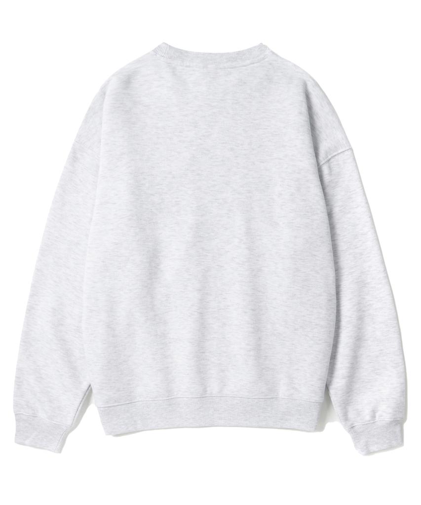 KULTE Rainbow Embroidered Crewneck L.Melange
