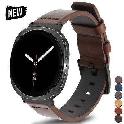 Neues Lederarmband für Samsung Galaxy Watch 8 40mm 44mm 8 Classic Luxusband für Samsung Galaxy Ultra 47mm Armband Zubehör