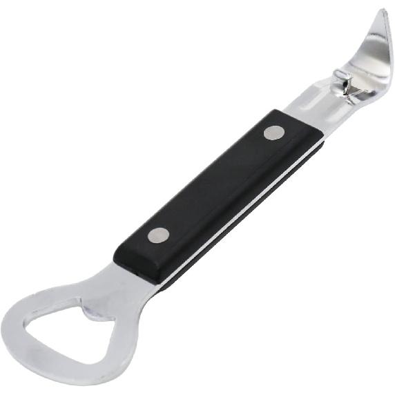 Hand Held Can Punch Opener 2 Pcs Stainless Steel Manual Bottle Opener 2 in 1 Multifunctional Can Open Tool 1