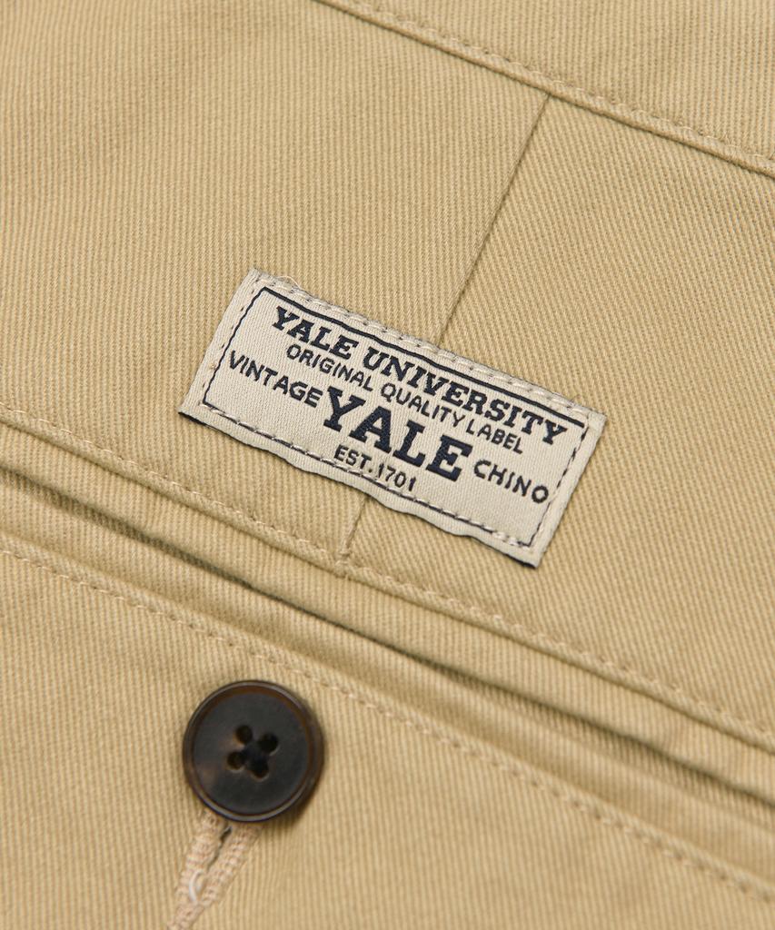 YALE Premium Vintage Two-Tuck Gurkha Chino Pants_Beige