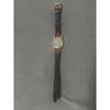 Used Operation OMEGA Omega ladies watch gold dial brown leather belt hand winding