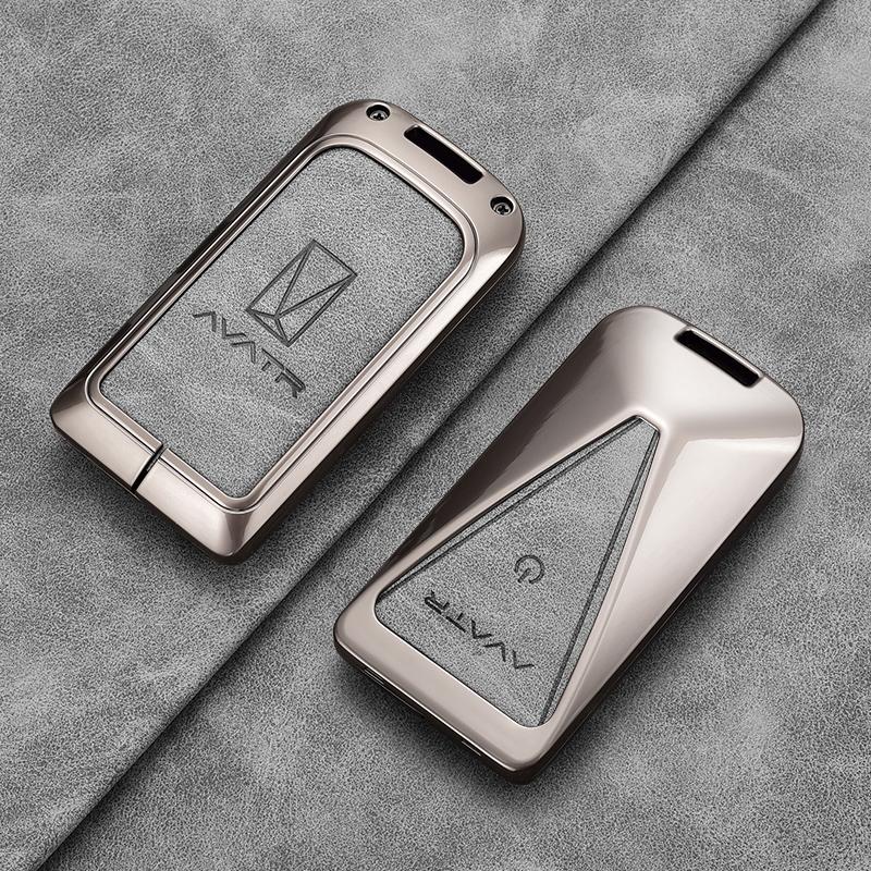 For AVATR 07 06 11 12 Zinc Alloy Key Cover Key TPU Anti-Scratch Key Case Protector Cover Premium Keychain Buckle Car Accessories