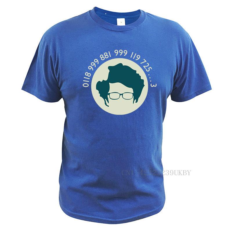 The It Crowd T-shirt Mos T-shirt Is Dit de Hulpdiensten Dan Met Welk Land Spreek Ik 100% Katoen T-shirts Tops