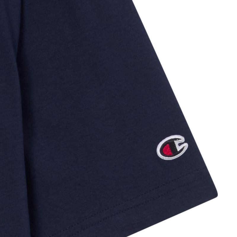 Champion Men's SS Tee T-Shirt Navy 220273 BS501 - Size M