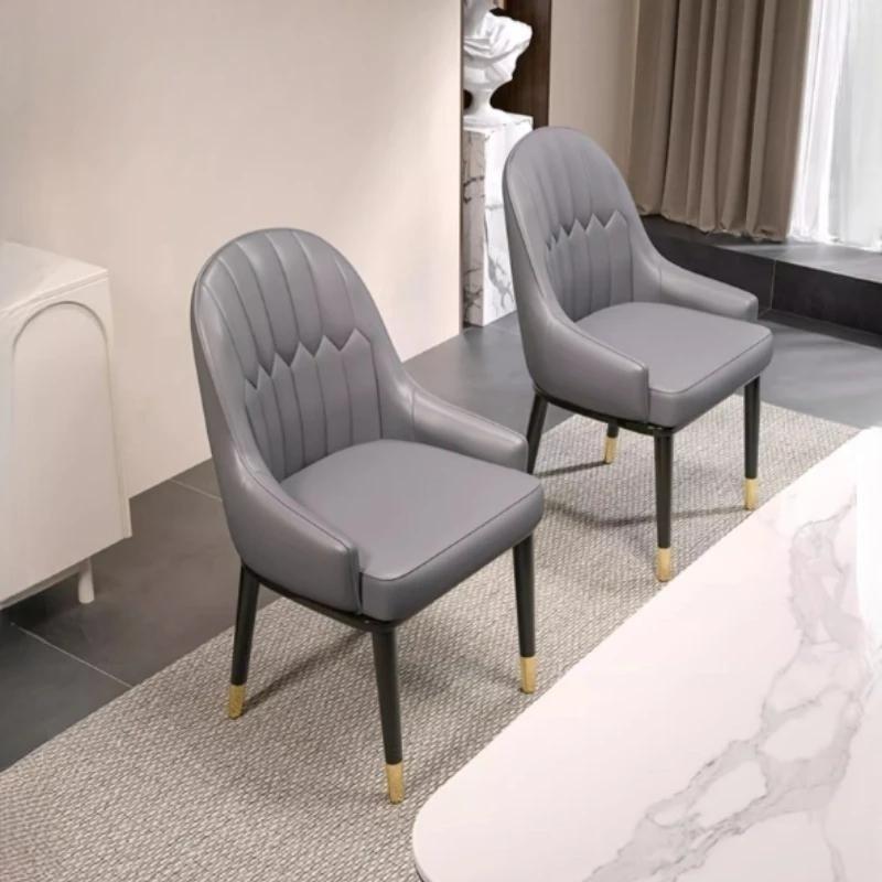 Nordic Upholstered Dining Chair - Modern Lounge Armchair with Wooden Legs, Comfortable Kitchen & Bar Chair for Home Decor