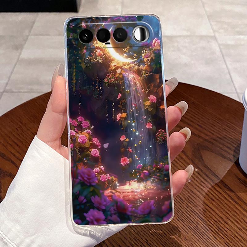 For Realme 16 5G RMX5171 Case Clear Luxury Cute Love Rabbit Funny Pattern TPU Soft Silicone Back Cover For Realme16 2026 Casing