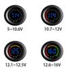 DC 12V Universal Car Motorcycle Boat LED Digital Voltmeter Panel Volt Meter Monitor Gauge Display Car Accessories