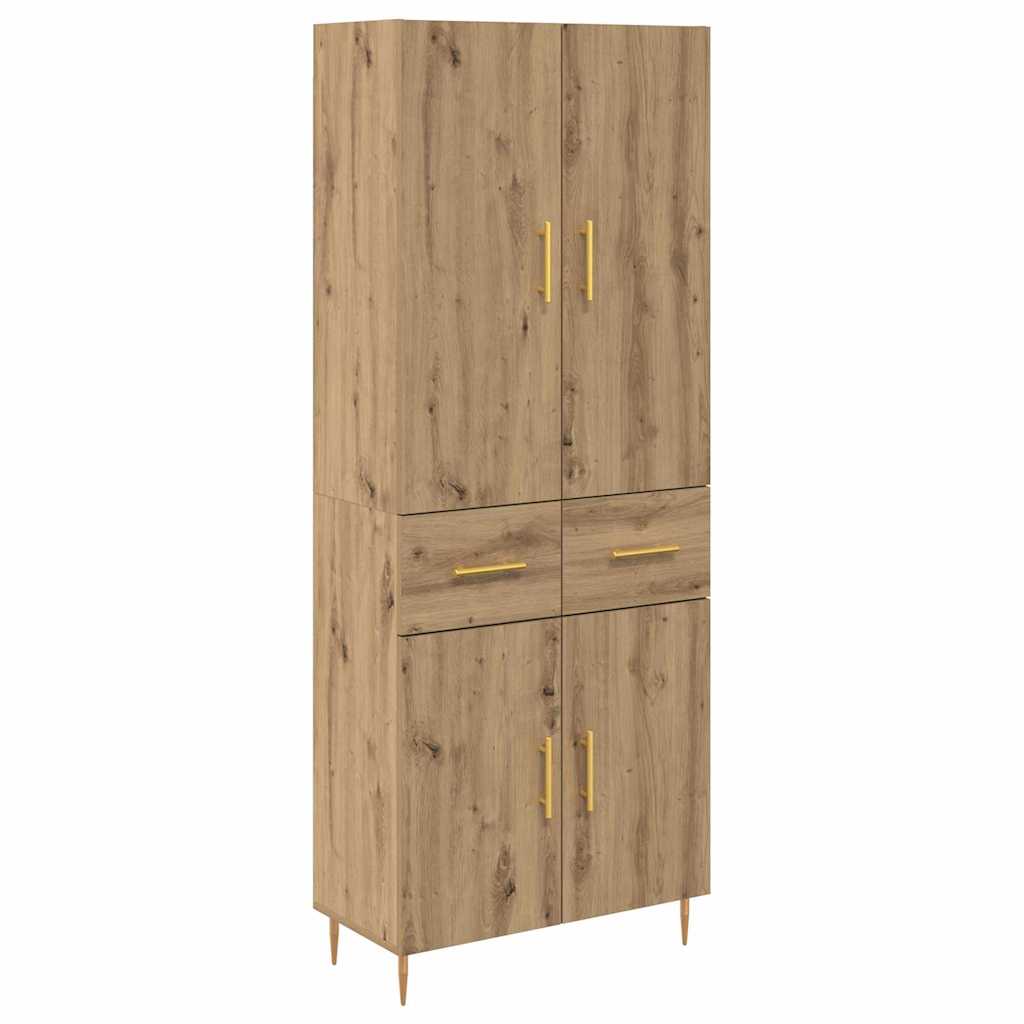 Highboard Artisan Oak 69.5 x 34 x 180 cm Particleboard