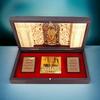 Gold Plated Lord Ram Ji Pooja Box - Premium Gold Ram| Pocket Temple Ram Ji | Unique Home, Office Gift