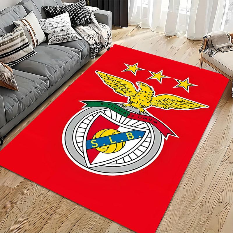 Red Carpet with Eagle Logo suitable as a non-slip mat for the living room or bedroom sofa
