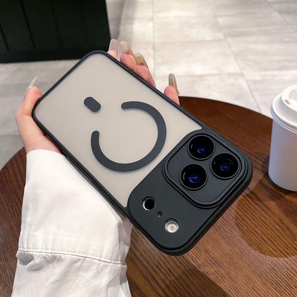 For IPhone 17 Promax Skin Texture Matte Magnetic Phone Case for Apple 16 Simple All Inclusive Anti Drop 15