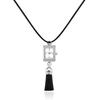 Damen Taschenuhr Französisch Elegantes Quasten-Anhänger-Halskette Für Sie Damen Geburtstagsgeschenk Quarzwerk Retro Mode Schmuck