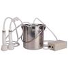 8L/5L/3L Sheep Cow Milking Machine Electric/pulse Milking Machine Milking Pump Stainless Steel Automatic Milking Breeding Tools