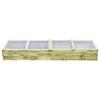 VidaXL Impregnated Pine Wood Greenhouse 200x50x35 Cm