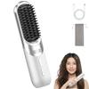 Yoobao Cordless Heated Hair Straightener with Temperature Memory Function, 4 Temperature Settings (140-200℃), Type-C Rechargeable, High Capacity, Fast