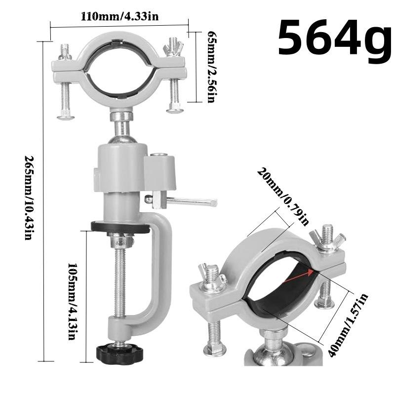 Multifunktionale Aluminiumlegierung Drehtisch-Schraubstock für Bohrmaschine und Schleifmaschine