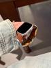 Superior Leather loop band For Apple Watch women 44mm 40 45 41 49 42 38 Series 11 10 9 8 SE 7 6 5 4 3 Strap