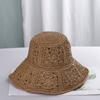 2023 Womens Straw Hats crochet hat bucket hat UV Protection Sun Visor Beach Hats Women Visors Foldable Female Summer Sun hat