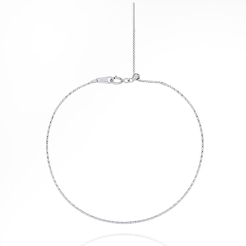 ozel Silver925 Cutting Chain Moving Bracelet ES216B