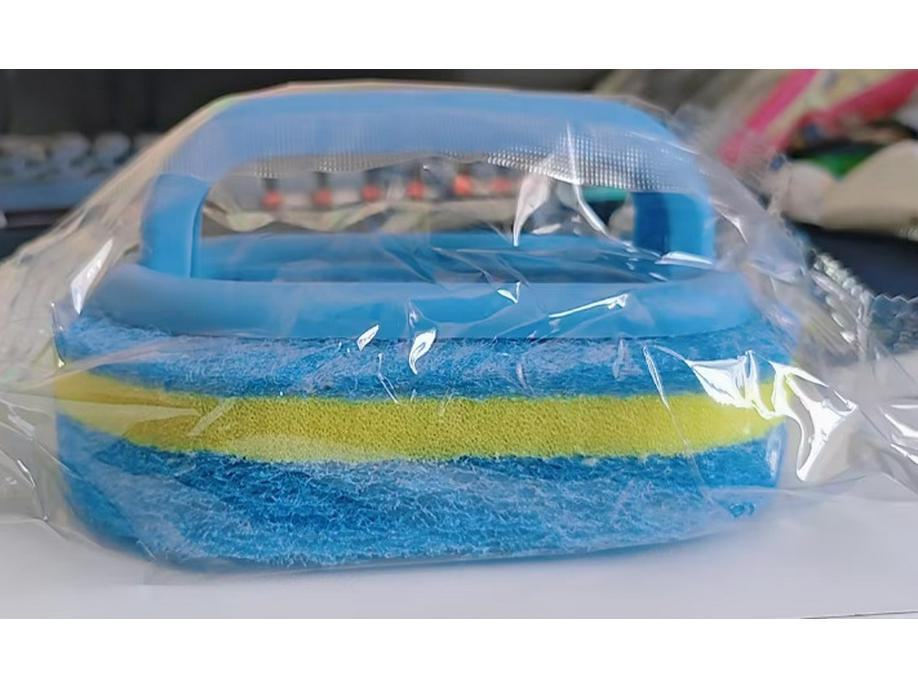 

Волшебная губка с ручкой: Очищает кастрюли, миски, удаляет ржавчину и черный налет Sponge