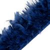 1Meter Natural Turkey Feathers Trims Height 10-15Cm Crafts Wedding Party Clothing Decor Diy Feather Ribbon Sewing Decoration