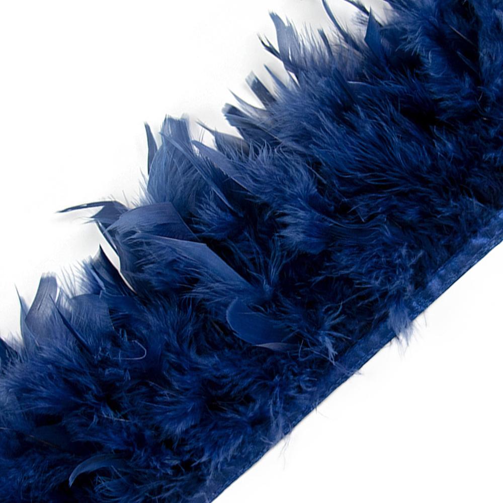 1Meter Natural Turkey Feathers Trims Height 10-15Cm Crafts Wedding Party Clothing Decor Diy Feather Ribbon Sewing Decoration