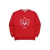 Fila Sweatshirts Unisex Red Crew Neck Moderate FS2POE3301X-RED