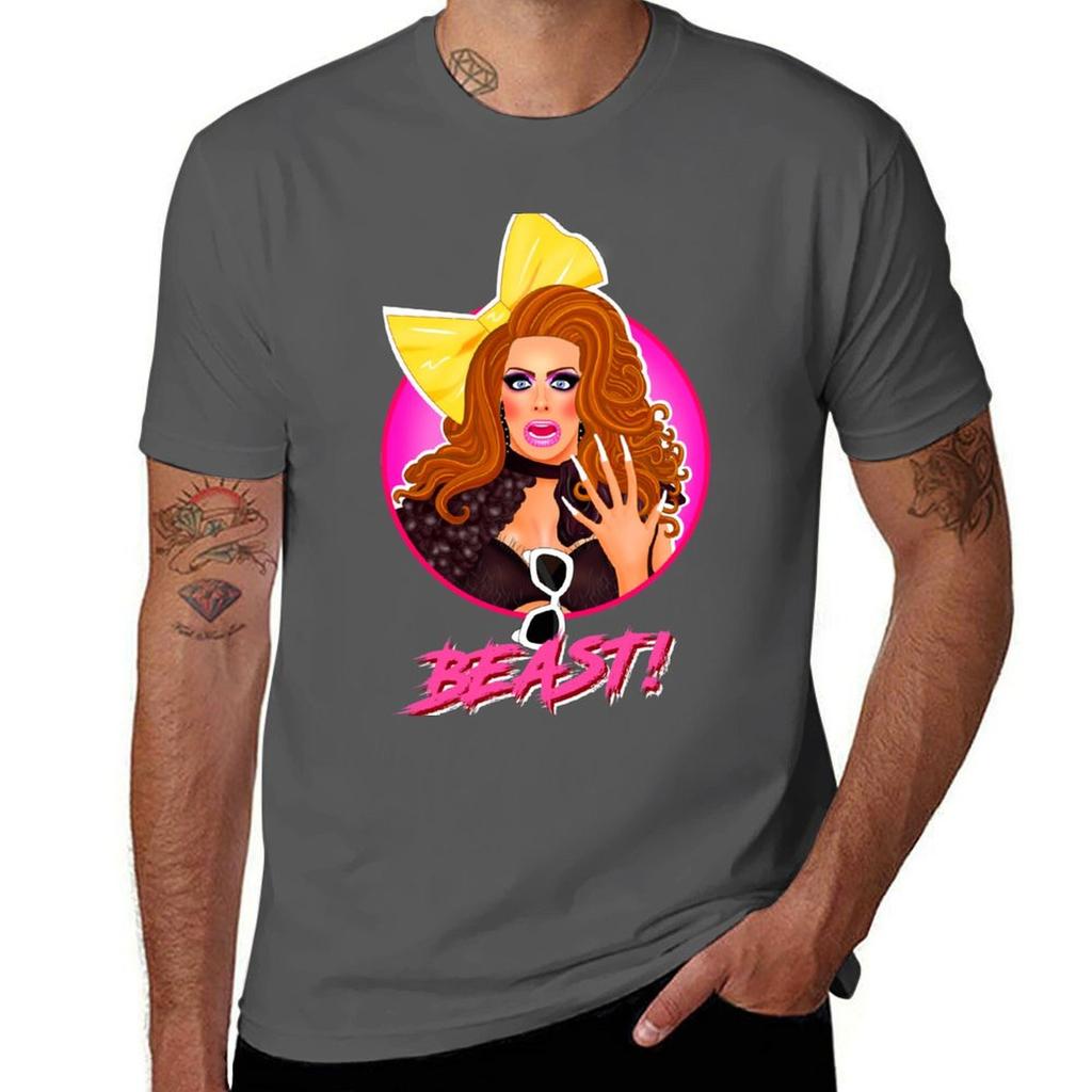 T-Shirt Mann Mann BEAST T-Shirt Prozent 100 für T-Shirt lässige Baumwolle