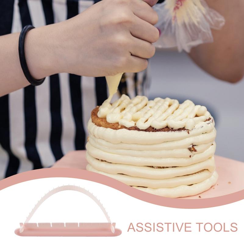 Fondant Cake Arc Decorating Aid Fondant Tool Rim Scale Baking Ruler Sugarcraft Lace DIY Bakeware Tableware Kitchen Tools