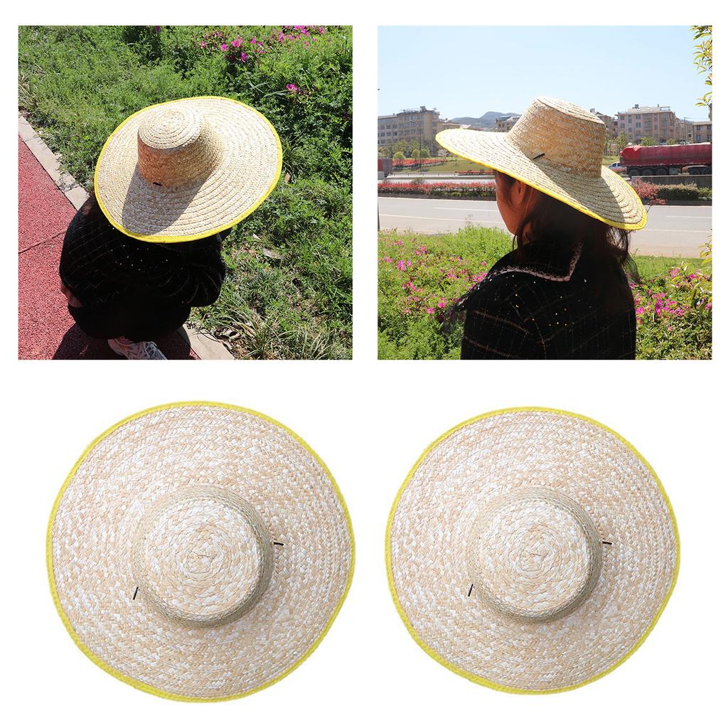 Lightweight Sun Hat with Non Woven Fabric Edging fExtra Durability and Comfort Go Fishing Gardening Household Accessory