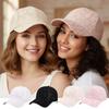 Verstellbare Baseballkappe mit floraler Spitze Atmungsaktiver Streetwear-Hut Modischer Netz-Baseballhut Für Damen