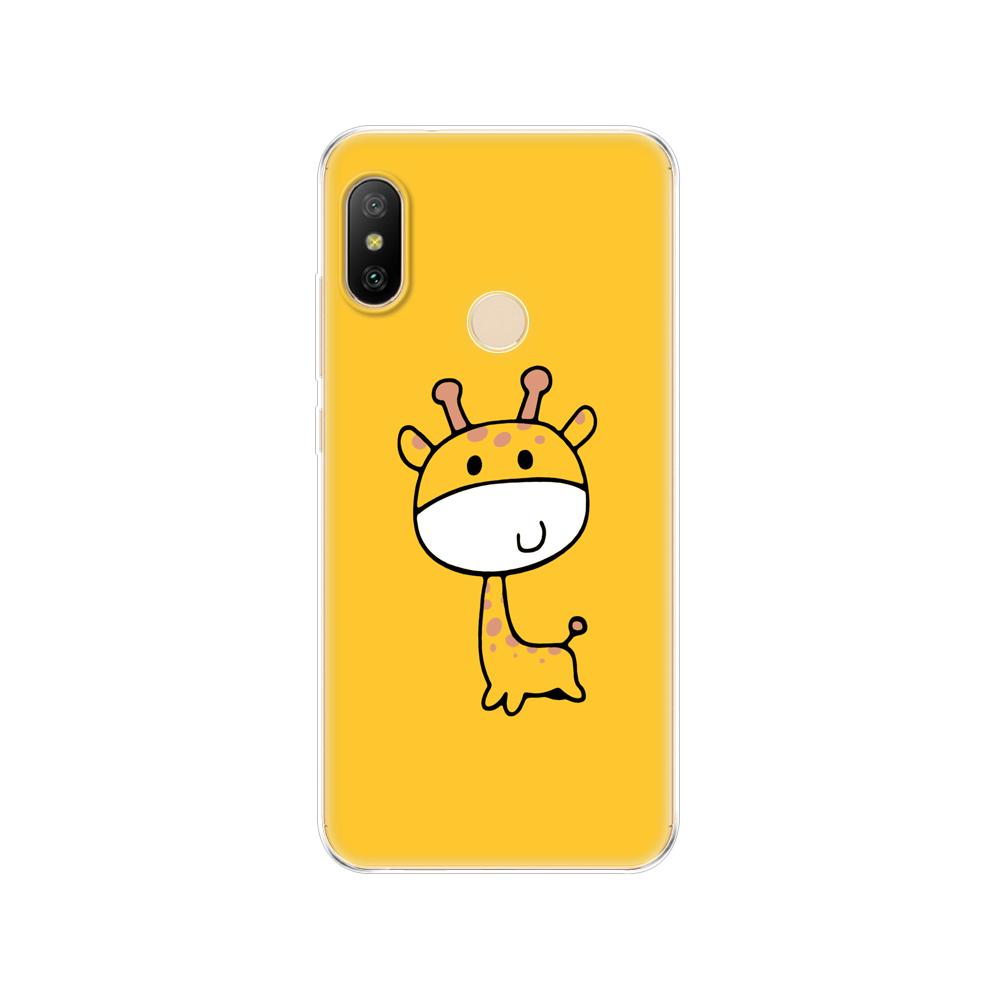 Silikonové pouzdro pro Xiaomi MI A2 LITE Case Full Protection Měkký tpu Zadní kryt Telefon Pouzdra pro Xiomi MI A2 LITE nárazník Coque