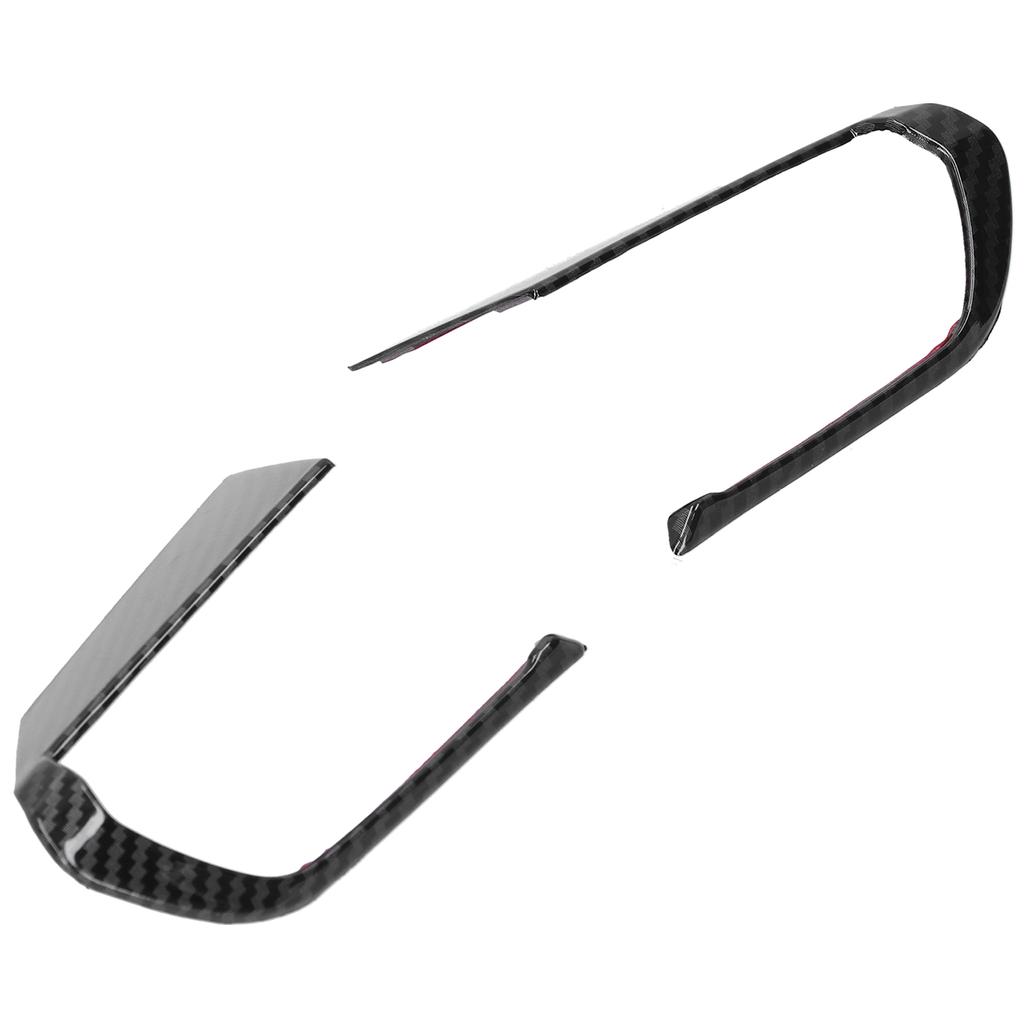 2pcs Auto Steering Wheel Cover Trim Left and Right Position Fit for 3CelsiusAxela 2020